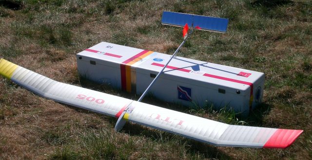 Rimanto Indrišionio sukurtas aviamodelis